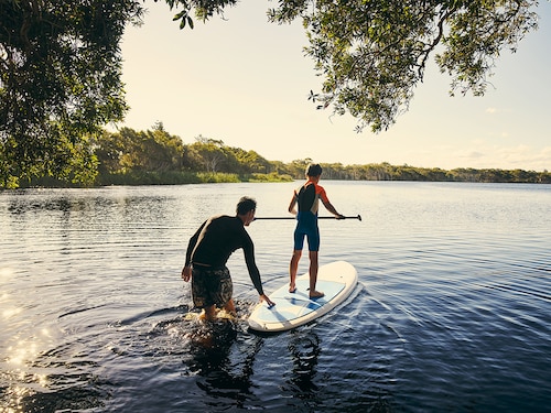 Stand up paddle Park Bostalsee